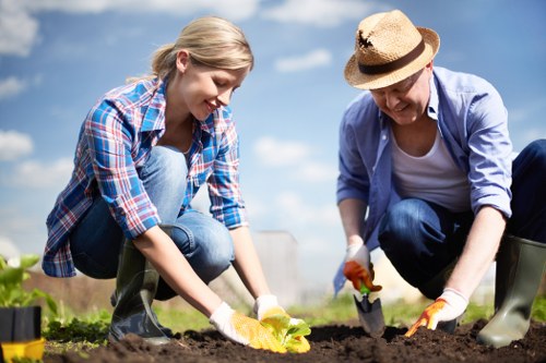 Garden makeover planning and landscaping in Abbeywood